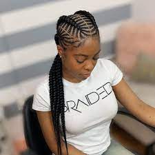 The style of cornrow is suitable for long hair. Latest Cornrow Braid Hairstyles For Beautiful Ladies