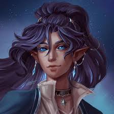 A recent commission of Dorian, a dhampir echo knight fighter 🩸🗡️  #dndcharacter #fantasyart #fantasyillustration #ttrpgart #dndart