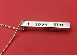 I stopped letting anyone get me things, even friends who just wanted to do something nice for my birthday. Date Necklace Girlfriend Gift Anniversary Necklace For Wife Girlfriend Jewelry Necklace For Girlfriend Girlfriend Gifts