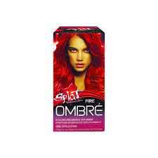 I was so scared to dye my hair at first the the color is vibrant i can't go back to black. Splat Hair Color Ombre Fire Fire Red Hot Ember Walmart Com Walmart Com