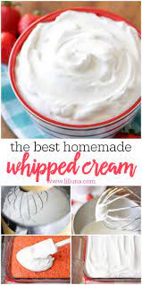 Homemade Whipped Cream Recipe Homemade Whipped Cream Recipes With Whipping Cream Desserts
