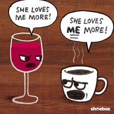 When Your Two Vices Start Begging For Your Attention Wine Quotes Wine Meme Funny Quotes