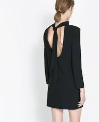 Dress With Bow At The Back Dresses Woman New Collection Zara Portugal Zara Woman Dress Fashion Dress With Bow