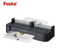 [Hot Item] Foska A4 Plastic 2 Wheels Heating Office Use Automatic  Laminating Machine