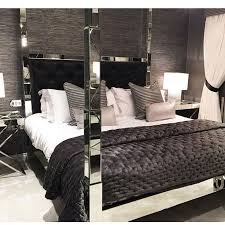 Black And Silver Bedroom Decorating Ideas Interior Design Home Decor On Instagram Such A Luxe Bedroom By Hesellicdesign Black And Silver Bedroo Luxe Bedroom Home Decor Bedroom Luxurious Bedrooms