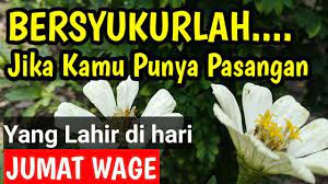 Halo sobat dukun, kali ini dukun millennial akan membahas seputar primbon jawa watak, pekerjaan dan jodoh orang yang lahir pada jumat wage. Primbon Tanggal Lahir Weton Watak Lahir Hari Jumat Wage Youtube