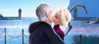 Jelsa Kiss By Strongyu On Deviantart Jelsa Jack Frost And Elsa Jack Frost