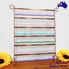 This is a jewelry organizer designed and crafted by me. Earring Stand Holder Large 6 Levels Vintage Style