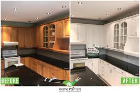 Refacing kitchen cabinets cost the average cost to reface kitchen cabinet doors is $4,214 to $8,110 for a standard 10x12 foot kitchen. Kitchen Cabinet Painting Cost 2021 Home Painters Toronto