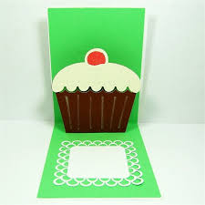This video shows you how to make birthday cake pop up card. Capadia Designs Birthday Cupcake Pop Ups Pop Up Greeting Cards Simple Birthday Cards Birthday Card Template