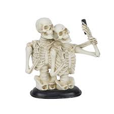 Love skeleton and want to tweet it, share it, or star it? Selfie Skeletons Tabletop Accent By Ashland No Bones About It Michaels Selfie Skeletons Statue Is Absolutely Spooktacular Popsugar Home Photo 2