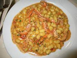 Gnocchetti Agli Scampi Da Standing Ovation Picture Of La Locanda Del Giglio Massa Tripadvisor