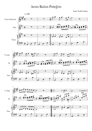 Your main vocals, called the cantus firmus (fixed song) serve as a backbone to a second melody, the counter point. Arim Balim Petegim With My Own Counter Melodies Sheet Music For Piano Flute Saxophone Tenor Mixed Trio Musescore Com