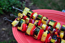Grill on the grates for 4 to 6 minutes. Zucchini And Summer Squash Kebabs Dadcooksdinner