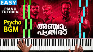 Anjaam Pathiraa Bgm Piano Tutorial Anjam Pathira Villain Psycho Bgm Status Malayalam Piano Notes Chords Chordify