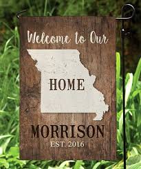 12 99 Home State Personalized Outdoor Flag Zulily Zulilyfinds Personalized Garden Flag Garden Flag Stand Outdoor Flags