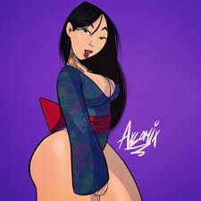 AXCOMIX on Instagram: “Mulan #axcomix #mulan #thick #disneyprincess #toon”  | Mulan, Curvy art, Fantasy art women