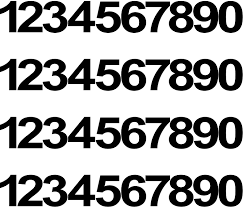 One for each side of your mailbox. Waterproof Black Numbers Stickers Anti Fading Vinyl Number Decals Pre Spaced Number Signs For Mailbox Car Home 40 Pieces 4 Sets 4 Inch Vinyl Mailbox Number Stickers Hardware Tools Home Improvement Lparsa Com