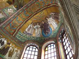 Apse Mosaic San Vitale Ravenna Byzantine Art Medieval Art Art