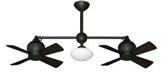 Metropolitan Modern Double Ceiling Fan In Oil Rubbed Bronze With Light Remote Unknown Http Ww Double Ceiling Fan Unique Ceiling Fans Ceiling Fan With Light