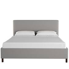 clean minimalist design and cozy texture that s what dreams are made of a perfect fit for any modern m bed linens luxury upholstered platform bed furniture