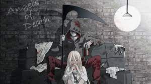 Black and white anime backgrounds. Desktop Wallpaper Rachel Gardner And Zack Black And White Anime Hd Image Picture Background 826eee