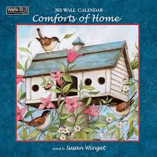 2021 Comforts Of Home Wall Calendar Wells Street By Lang Denim Dayzee In 2020 Wall Calendar Embossed Paper Calendar