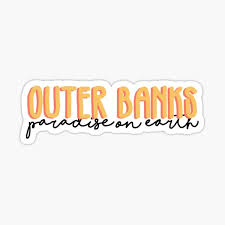 A group of teenagers from the wrong side of the tracks stumble. Outerbanks Gifts Merchandise In 2020 Outer Banks Summer Sticker Print Stickers