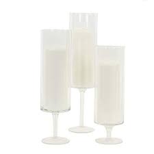 4.5 out of 5 stars 94. Pillar Candle Hurricane Pedestal Holders