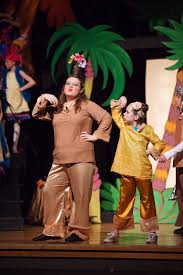 Seuss (mainly horton hears a who!, horton hatches the egg and miss gertrude mcfuzz) that debuted on broadway in 2000. Sour Kangaroo And Young Kangaroo Seussical Costumes Seussical Musical Theatre