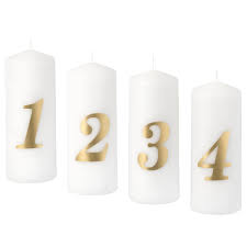 Ikea Mobler Inredning Och Inspiration Block Candles White Candles Holiday Candles