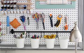 One project that was a necessity to complete first was this extra large pegboard i made for my craft room organization. Extra Large Pegboard For Craft Room Organization