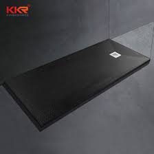 And it can be adapted to fit in with clients functional, dimensional and aesthetic requirements. China Artificial Solid Surface Stone Resin Shower Trays China Deep Shower Tray Shower Base