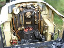 Live Steam Engine Cab Controls Ride On Train Live Steam Locomotive Steam Locomotive