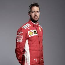 Sebastian Vettel Racing Suit Ferrari Ferrari F1