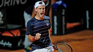 Diego schwartzman men's singles overview. Diego Schwartzman Shines Against Denis Shapovalov In Rome Reaches Maiden Masters 1000 Final Atp Tour Tennis