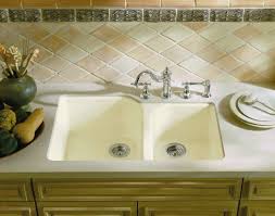robot check cast iron kitchen sinks