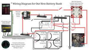 Consult marine electrical professional for proper wiring application. Blue Sea Systems Battery Switch 5511e Acr 7610 6 Volt Battery Bank Diagram In Series Parallel Youtube