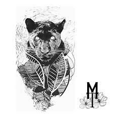 Mallu Santos Tattoos Ola Queridos E Queridas Pantera Negra Criada E Os lindos cabelos de pantera negra: queridas pantera negra criada