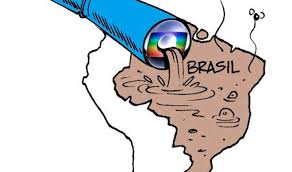 Resultado de imagem para globo golpista estadio