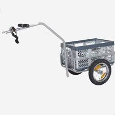 Remorque Cargo Deux Roues Pour Velo Monz Carriole Velo Remorque Velo Remorque
