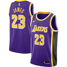Lebron james is back in action. Men S Los Angeles Lakers Lebron James Purple Replica Swingman Jersey Statement Edition Jerseys For Cheap