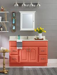 Learn how to build this diy farmhouse bathroom vanity with free plans by shanty2chic! 18 Diy Bathroom Vanity Ideas For Custom Storage And Style Better Homes Gardens