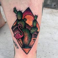 A cactus in a pot with a banner reading i'm a survivor. done by christian laine at pinnacle tattoo in corpus christi texas act. 70 Cactus Tattoo Designs For Men Prickly Plant Ink Ideas