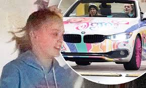 Jojo siwa is a youtube sensation, pop star, dancer, entrepreneur, social media influencer and the new york times. Jojo Siwa Takes Her Customized Bmw For A Spin To Target After Justin Bieber Apologizes To Her Daily Mail Online