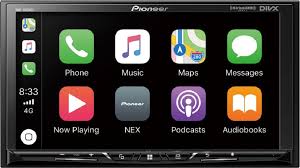 Pioneer Digital Multimedia Video Receiver 7 Wvga Display Apple Carplay Android Auto Built In Bluetooth And More Black Dmh 1500nex Best Buy