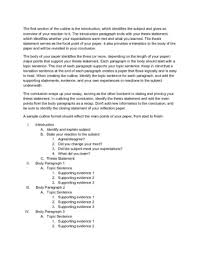 The title page, abstract, main body and the references. How To Write A Reflection Paper 14 Steps With Pictures