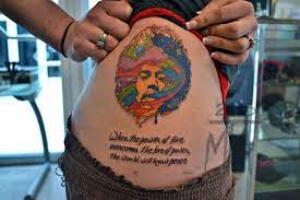 Jimi Hendrix Maria Acevedo Tattoos Fine Art Tatuering