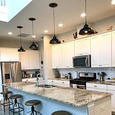 Lightess Black Pendant Light Industrial Hanging Lights Metal Barn Farmhouse Kitchen Lighting Edison Ceiling Mount Farmhouse Goals