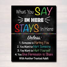 Counseling Office Confidentiality Poster Counselor Office Etsy Counselor Office Counselors Office Decor Counseling Office